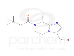 675941 675941_tert-butyl-3-hydroxymethyl-8-methyl-5-6-dihydroimidazo-1-2-a-pyrazine-7-8h-carboxylate.png chemical structure