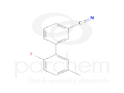 103921 3-(2-fluoro-5-methylphenyl)benzonitrile chemical structure