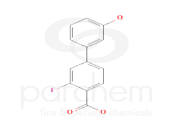 107109 107109_3-fluoro-3-hydroxy-1-1-biphenyl-4-carboxylic-acid.png chemical structure