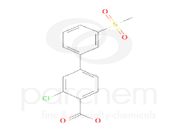 90562 90562_2-chloro-4-3-methylsulfonylphenyl-benzoic-acid.png chemical structure