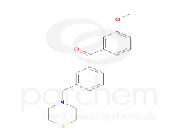 242346 4-morpholinomethyl-4'-thiomethylbenzophenone chemical structure