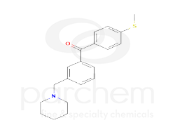 869888 piperidine, 1-[[(diphenylmethyl)thio]acetyl]- chemical structure