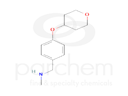 137564 n-methyl-4-(tetrahydropyran-4-yloxy)benzylamine chemical structure