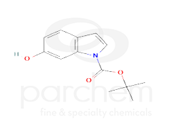 141782 tert-butyl 6-hydroxy-1h-indole-1-carboxylate chemical structure