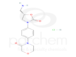 452433 4-[4-[(5s)-5-(aminomethyl)-2-oxo-3-oxazolidinyl]phenyl]-3-morpholinone hydrochloride chemical structure