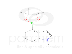 75160 1-methylindol-4-boronic acid, pinacol ester chemical structure