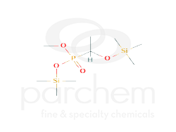 920209 methyl trimethylsilyl {1-[(trimethylsilyl)oxy]ethyl}phosphonate chemical structure