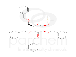 936639 trimethylsilyl-2,3,4,6-tetra-o-benzyl-b-d-glucopyranoside chemical structure