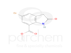 93829 methyl 5-bromo-2-oxoindoline-7-carboxylate chemical structure