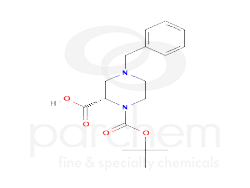 94878 4-benzyl-piperazine-1,2-dicarboxylic acid 1-tert-butyl ester hydrochloride chemical structure